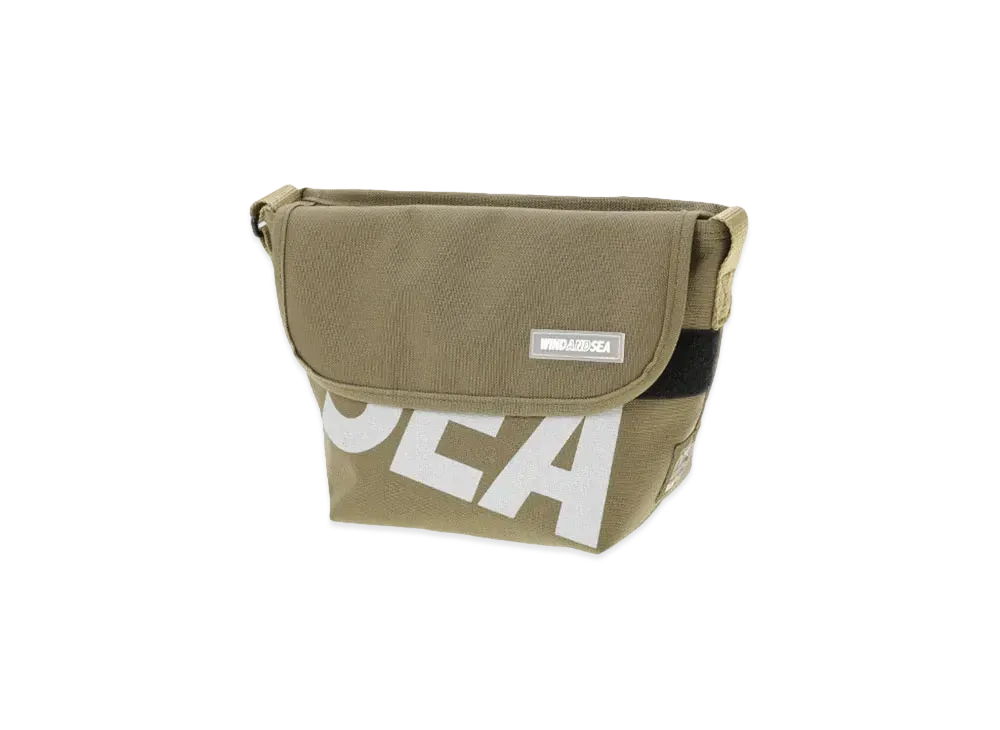 WIND AND SEA x Manhattan Portage Messenger Bag (XS) "Olive"