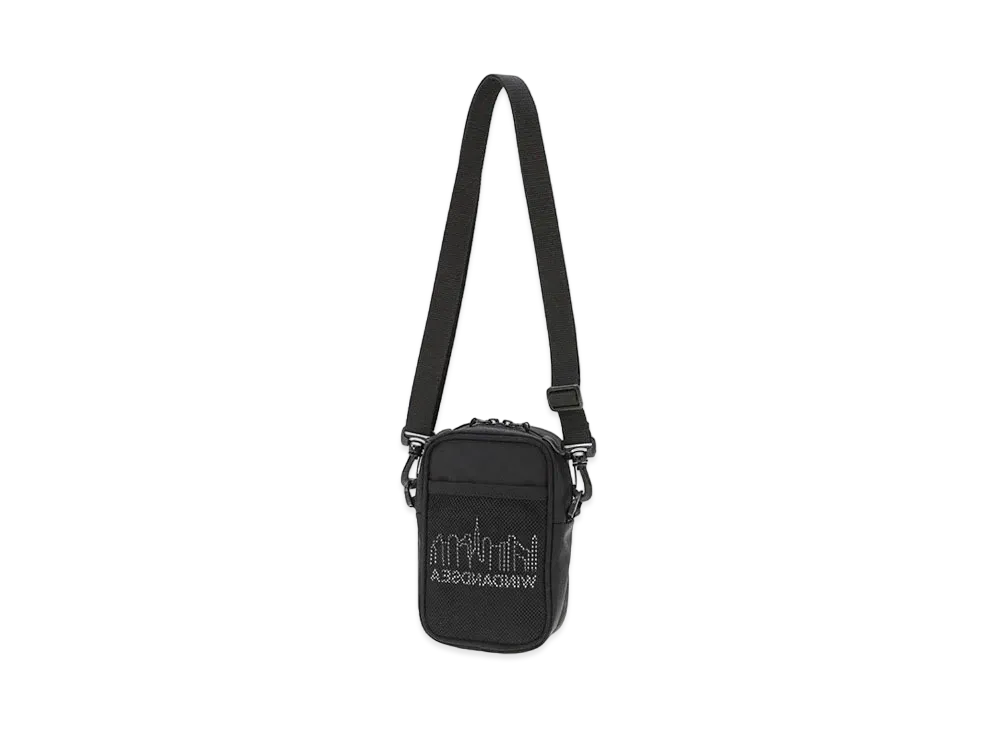 WIND AND SEA x Manhattan Portage Shoulder Pouch "Black"