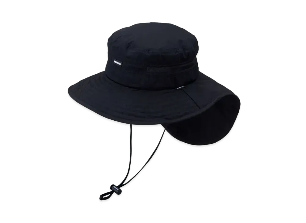 NEIGHBORHOOD SRL . Sunguard Hat "Black"
