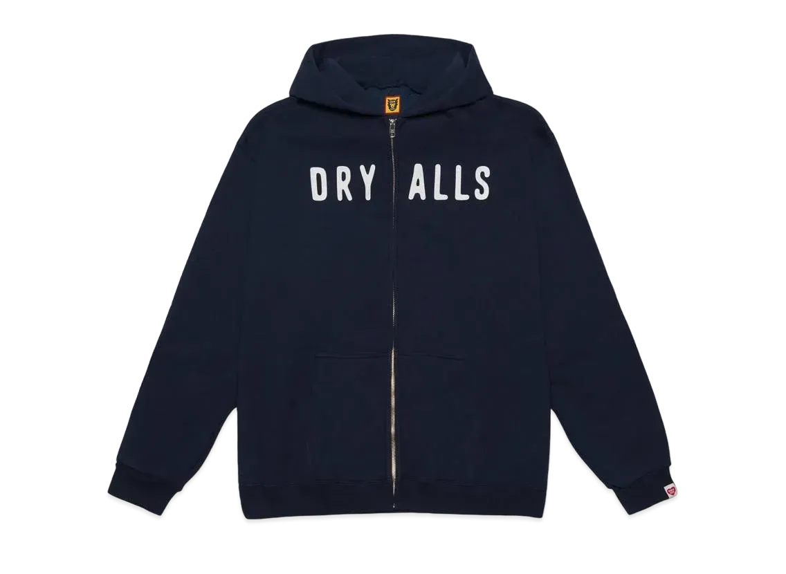 HUMAN MADE Zip-Up Sweat Hoodie "Navy"