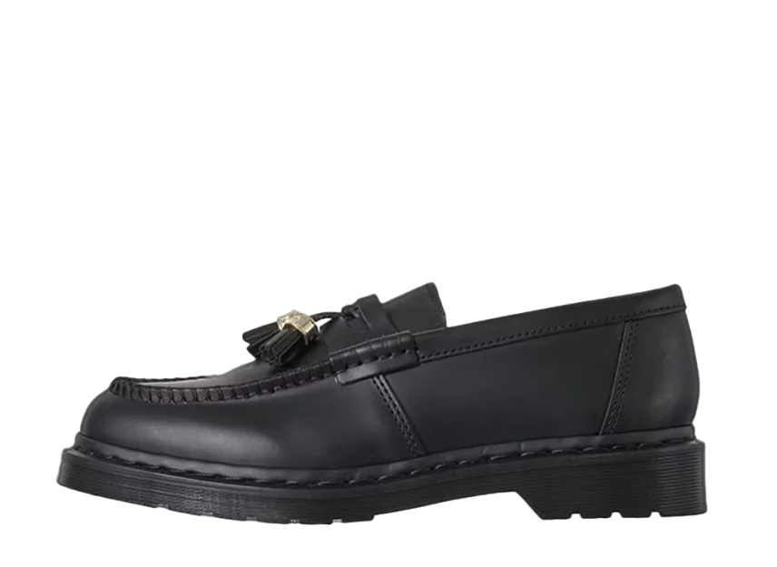supreme 黒 新品 Supreme × Dr.Martens Penton Tassel Loafer