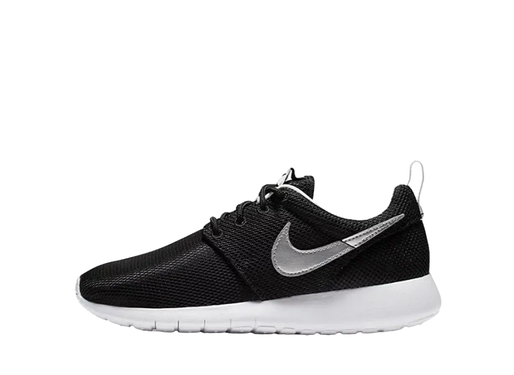 ナイキ GS ローシ ワン "ブラック メタリック シルバー"