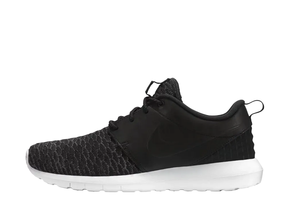 Nike Roshe Run Flyknit PRM "Black White"