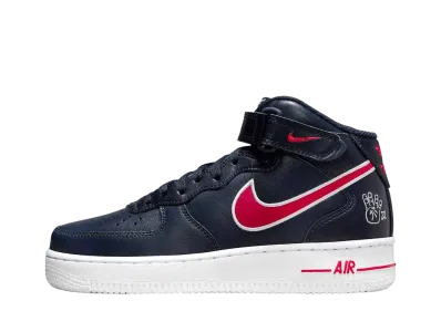 ナイキ ウィメンズ エアフォース1 ミッド "ヒューストン・コメッツ フォー ピート/ネイビー"