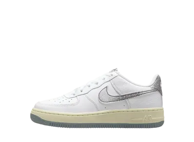 ナイキ GS エアフォース1 LV8 3 "ホワイト/スモーク グレー"