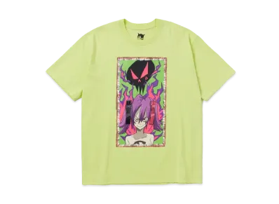 NEIGHBORHOOD NH x Jun Inagawa . Tee SS-1 "Neon Yellow"