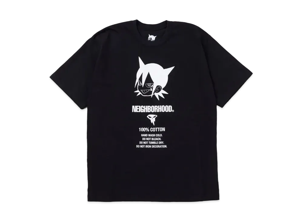 NEIGHBORHOOD NH x Jun Inagawa . Tee SS-3 "Black"