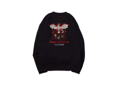 VAULTROOM x Monster Hunter Rathalos Crewneck Sweatshirt "Black"