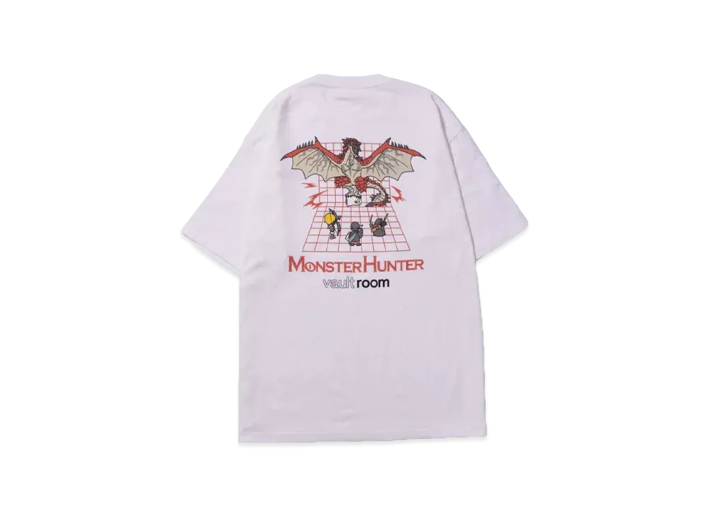 VAULTROOM x Monster Hunter Rathalos Tee "White"