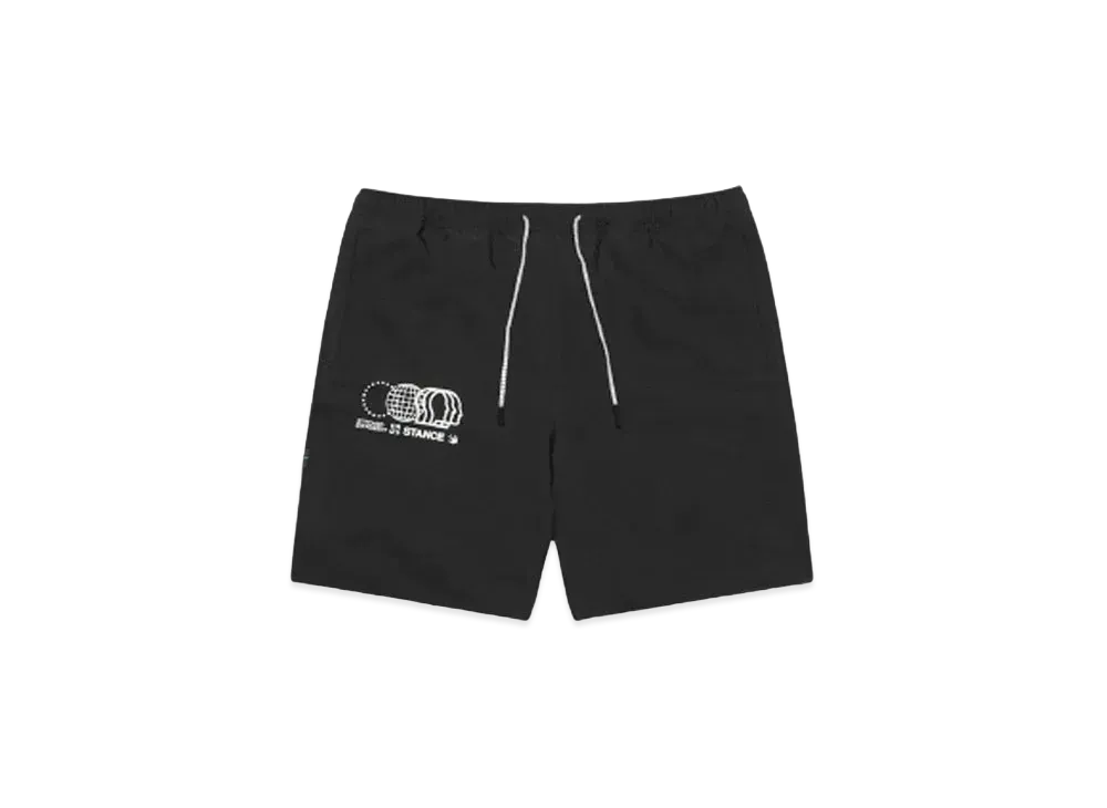 STANCE COMPLEX SHORT "BLACK/BLACK"