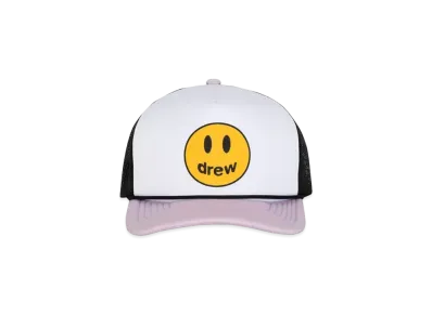 drew house Mascot Trucker Hat "White/Lilac"