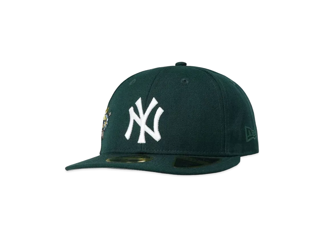 Kith x New Era x New York Yankees Floral Low Profile Fitted "Stadium"