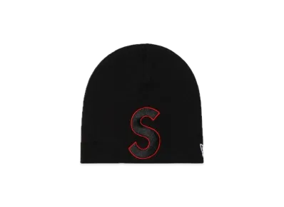 Supreme New Era S Logo Beanie "Black" (23SS)