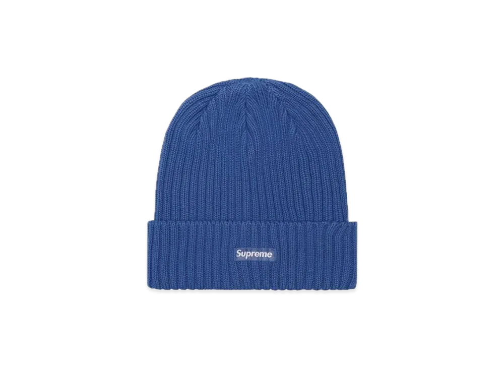 Supreme Overdyed Beanie "Blue" (23SS)