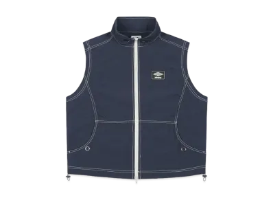 9090 Tech Logo Nylon Vest "Navy"