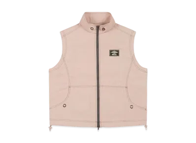 9090 Tech Logo Nylon Vest "Azuki"