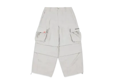 9090 Tech Logo Nylon Cargo Pants "Space Gray"