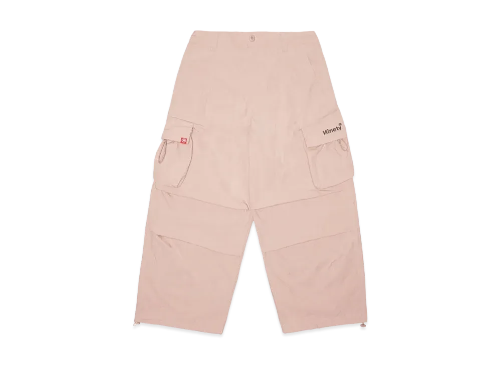 9090 Tech Logo Nylon Cargo Pants "Azuki"