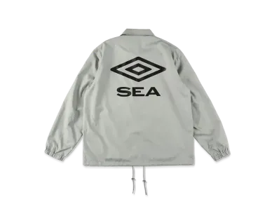 WIND AND SEA x UMBRO Coach Jacket "Gray"