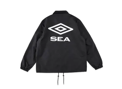 WIND AND SEA x UMBRO Coach Jacket "Black"