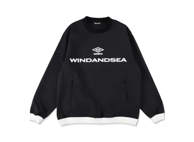 Umbro SEA WINDANDSEA ブラックパーカー Mサイズ 5/6発売|UMBRO × WIND AND SEA collection|抽選/販売/定価情報