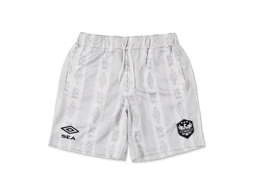 WIND AND SEA x UMBRO Game Shorts "White"
