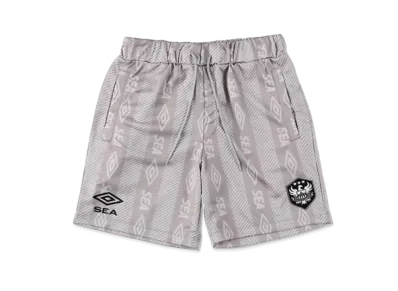 WIND AND SEA x UMBRO Game Shorts "Gray"