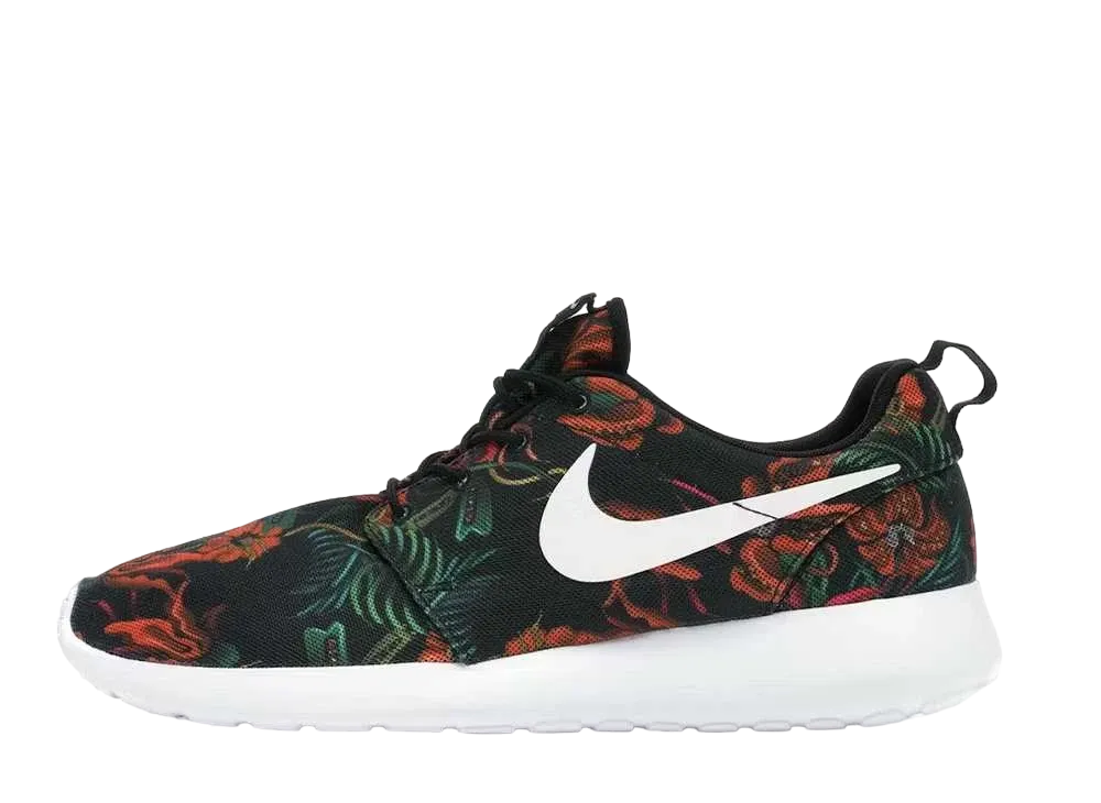 ナイキ ローシ ラン "フローラル プリント トータル オレンジ"