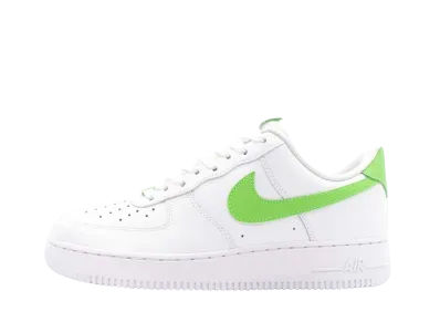 Nike Women's Air Force 1 Low "White Action Green"