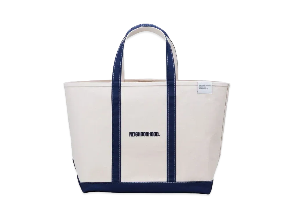 NEIGHBORHOOD NH x L.L.Bean . Tote-L "Navy"