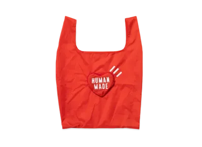 HUMAN MADE Packable Nylon Tote "Red"