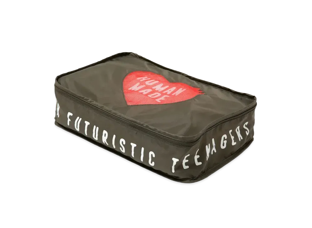 HUMAN MADE Gusset Case Medium "Olive Drab"
