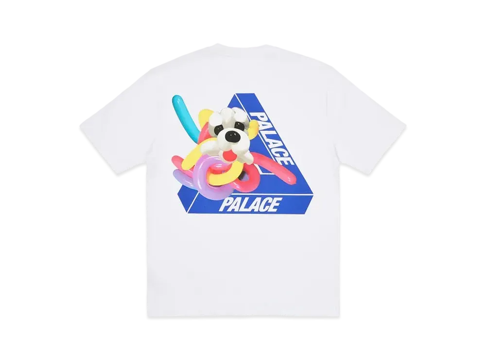 PALACE Tri-Twister T-Shirt "White"