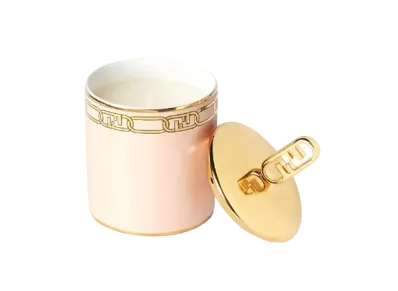 FENDI Fendi Roma Candle Porcelain Candle Small "Light Pink"