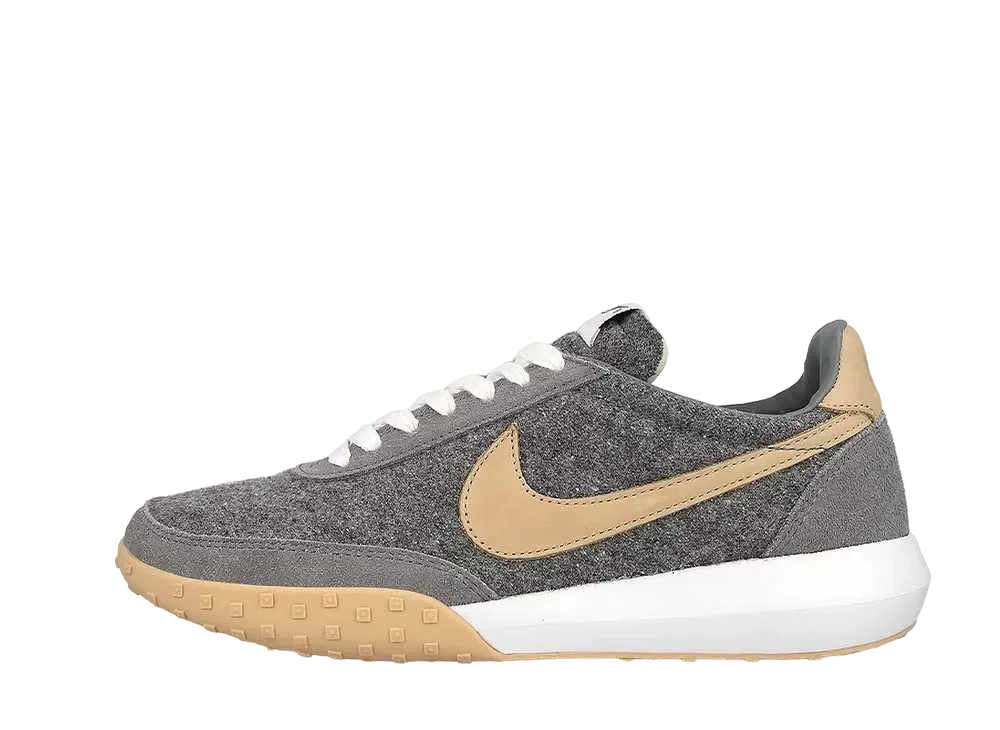 ナイキ ウィメンズ ローシ ワッフル レーサー プレミアム "クール グレイ バケッタ タン"