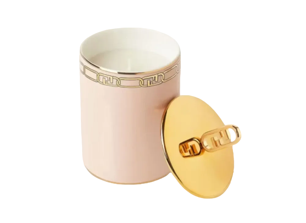 FENDI Fendi Roma Candle Porcelain Candle Large "Light Pink"