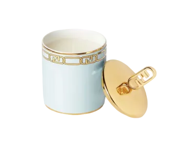 FENDI Fendi Roma Candle Porcelain Candle Small "Light Green"