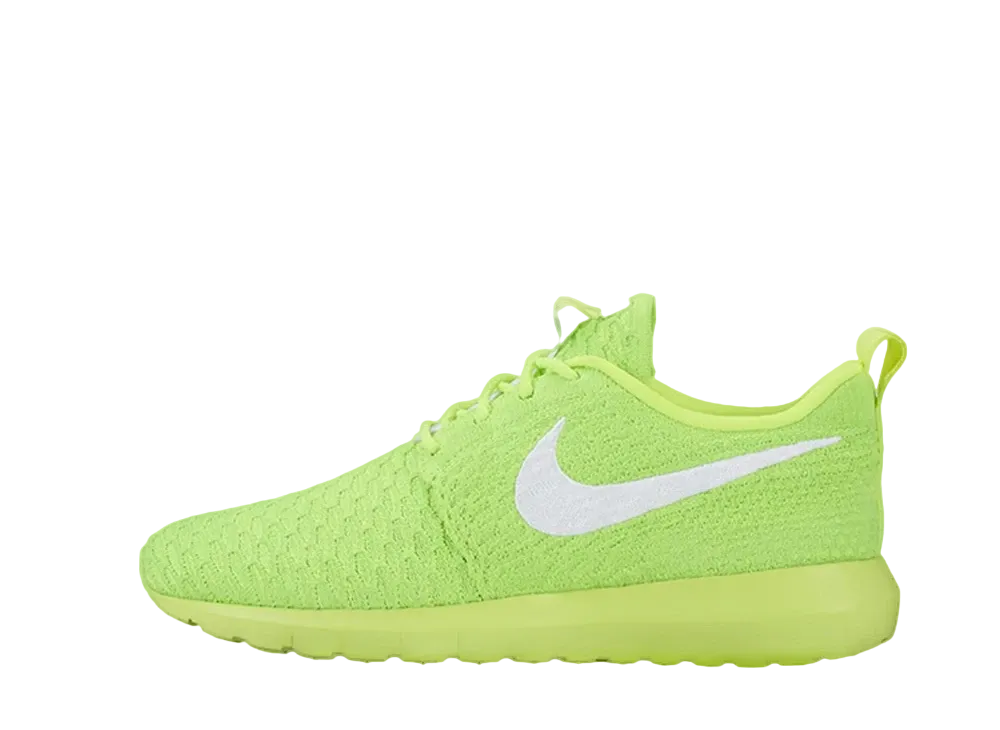 Nike Women's Roshe NM Flyknit "Volt"