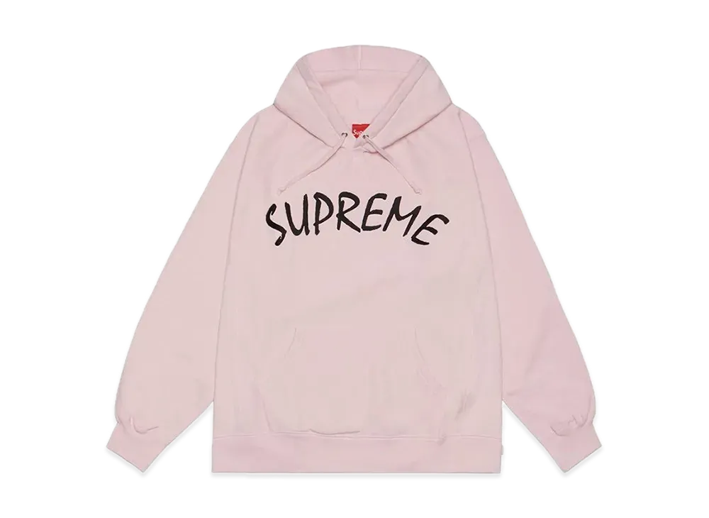 Supreme FTP Arc Hooded Sweatshirt "Pink"
