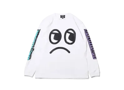 atmos x BE@RBRICK x BADMOOD L/S Tee 23SU-S "White"