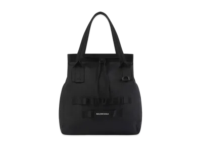 BALENCIAGA Army Medium Tote Bag In Recycled Nylon "Black"