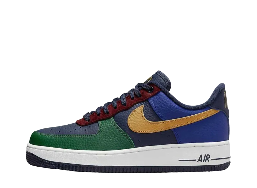 Nike Women's Air Force 1 Low "Gorge Green/Gold Suede Obsidian"