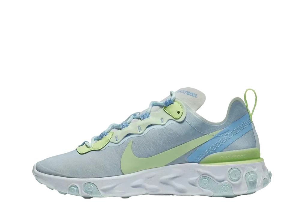 ナイキ ウィメンズ リアクト エレメント 55 "フロスティド スプルース"