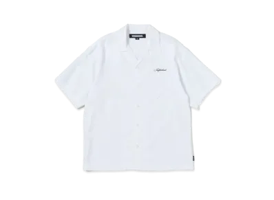 NEIGHBORHOOD Solid-Color Hawaiian Shirt SS "White"
