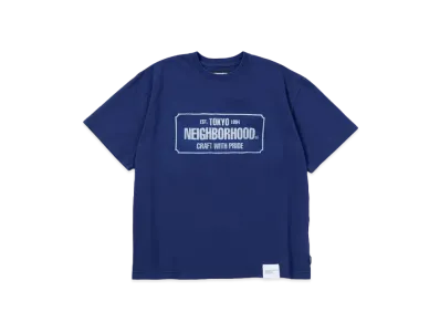 NEIGHBORHOOD Sulfur Dye Crewneck SS "Navy"