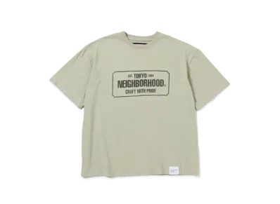 NEIGHBORHOOD Sulfur Dye Crewneck SS "Sand"