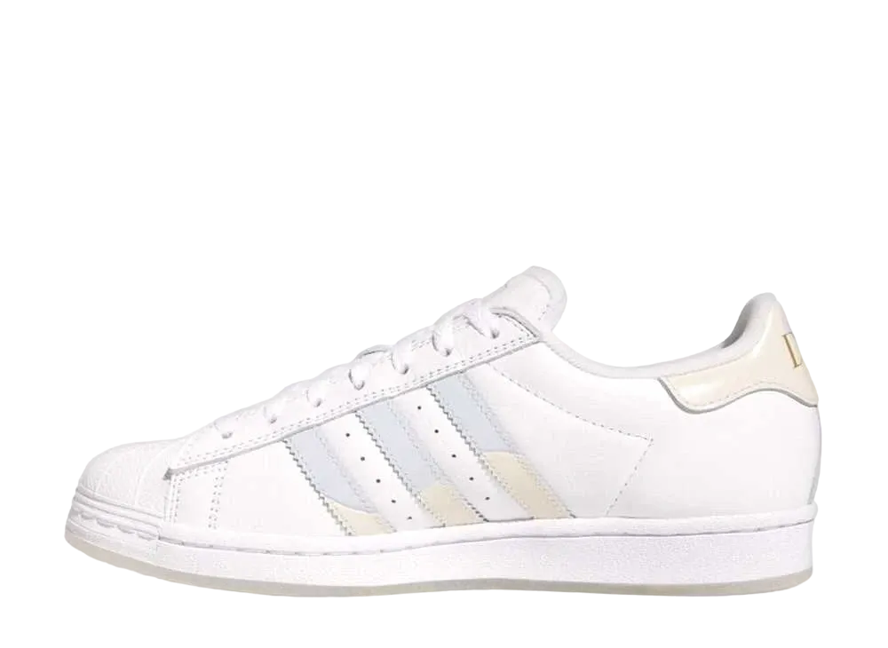 Dime × adidas Superstar ADV "Footwear White/Halo Blue/Wonder White"