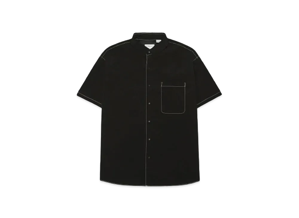 PAPERSKY BORDERLESS WEAR HIKE&BIKE CAVE BIG HALF SHIRTS "BLACK"