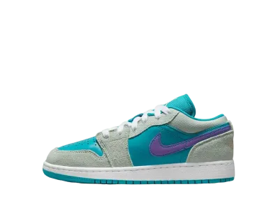 Nike GS Air Jordan 1 Low "Aquatone"