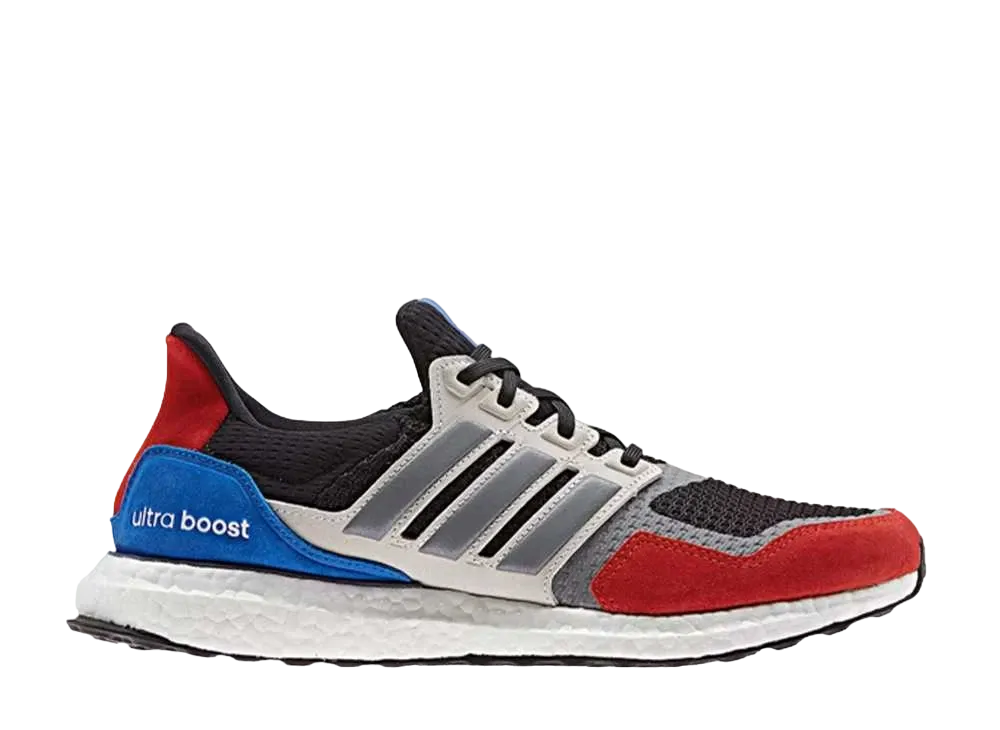 アディダス ウルトラブースト S&L "ブラック レッド ブルー"